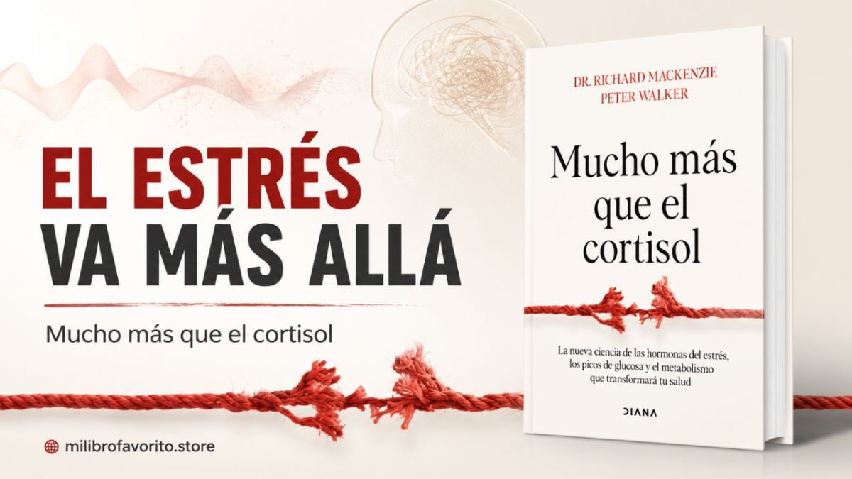 Mucho más que el cortisol: el libro que te ayuda a entender cómo el estrés impacta tu salud